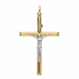 Men's Cross in 18K Gold