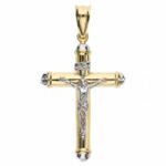 Men's Cross in 18K Gold