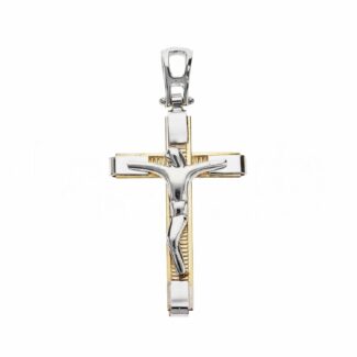 Men's Cross in 18K Gold