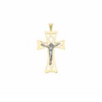 Men's Slab Cross in 18K Gold