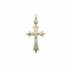 Men's Cross in 18K Gold