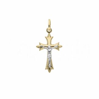 Men's Cross in 18K Gold