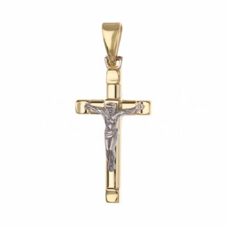 Men's Cross in 18K Gold