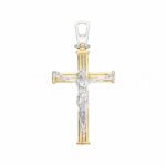 Men's Cross in 18K Gold