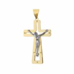 Men's Cross in 18K Gold