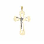 Men's Slab Cross in 18K Gold