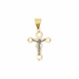 Men's Cross in 18K Gold