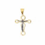 Men's Cross in 18K Gold