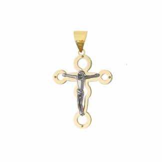 Men's Cross in 18K Gold
