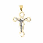 Men's Cross in 18K Gold