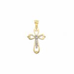 Men's Cross in 18K Gold