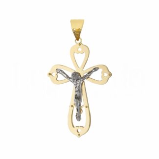 Men's Cross in 18K Gold