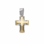 Men's Cross in 18K Gold