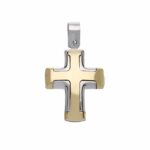Men's Cross in 18K Gold