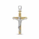 Men's Cross in 18K Gold