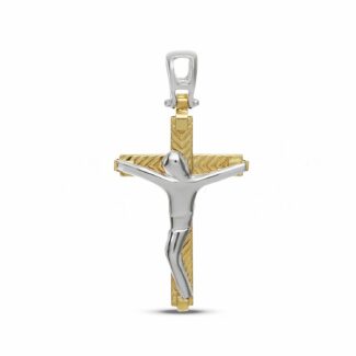 Men's Cross in 18K Gold