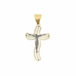 Men's Cross in 18K Gold