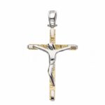Men's Cross in 18K Gold