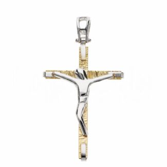 Men's Cross in 18K Gold