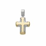 Men's Cross in 18K Gold