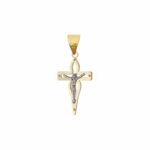 Men's Cross in 18K Gold