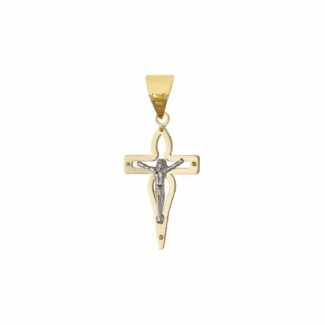 Men's Cross in 18K Gold
