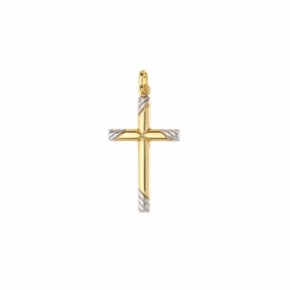 Men's Cross in 18K Gold