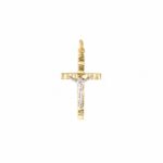 Men's Cross in 18K Gold
