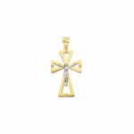 Men's Cross in 18K Gold