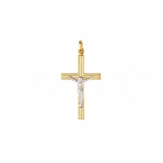 Men's Cross in 18K Gold