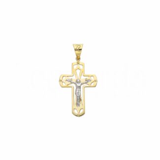 Men's Cross in 18K Gold