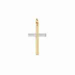 Men's Cross in 18K Gold