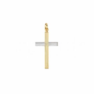 Men's Cross in 18K Gold