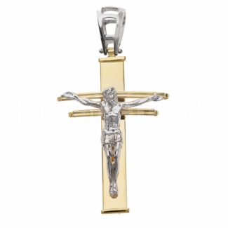 Men's Cross in 18K Gold
