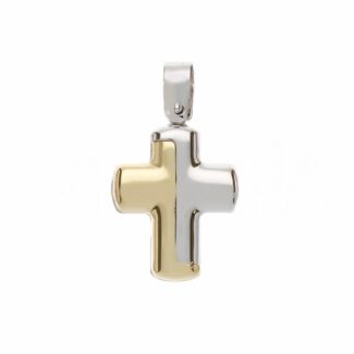 Men's Cross in 18K Gold