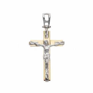 Men's Cross in 18K Gold