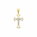Men's Cross in 18K Gold