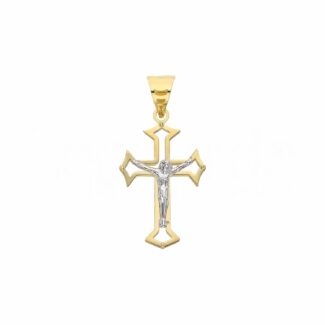 Men's Cross in 18K Gold