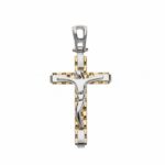 Men's Cross in 18K Gold