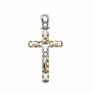 Men's Cross in 18K Gold