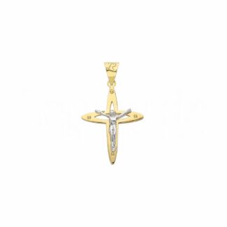 Men's Cross in 18K Gold