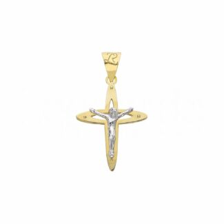 Men's Cross in 18K Gold