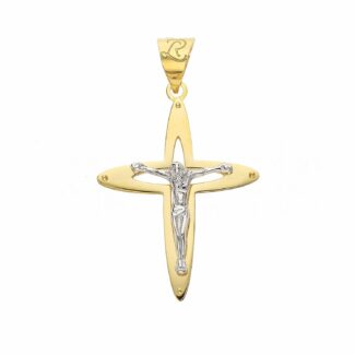 Men's Cross in 18K Gold