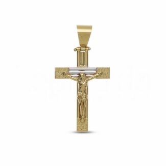 Men's Cross in 18K Gold