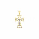 Men's Cross in 18K Gold