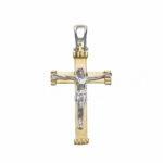Men's Cross in 18K Gold