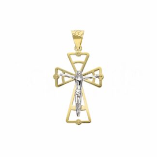 Men's Cross in 18K Gold