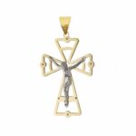 Men's Cross in 18K Gold