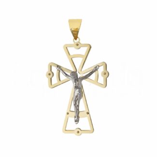 Men's Cross in 18K Gold