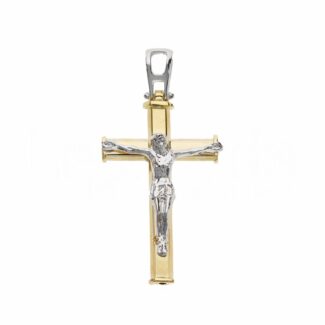 Men's Cross in 18K Gold